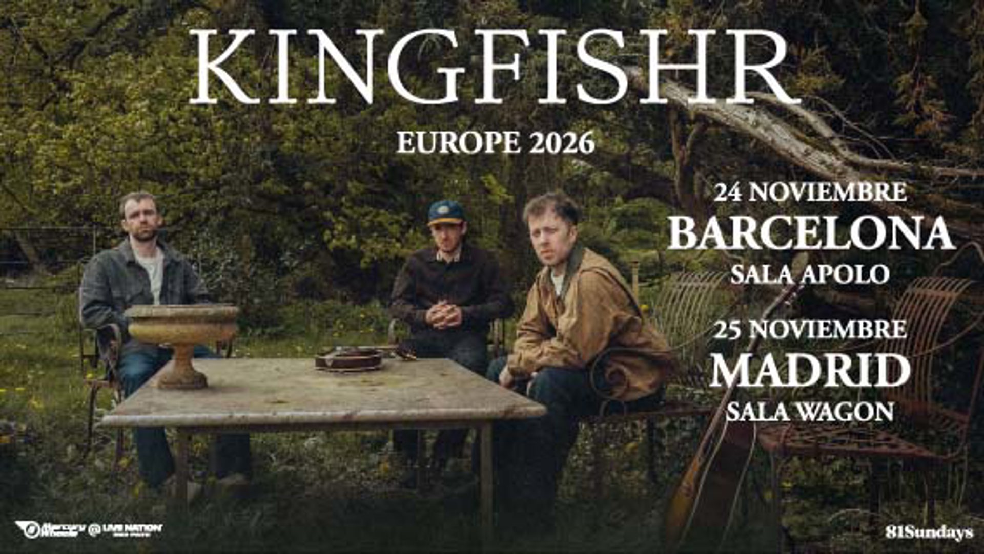 Kingfishr en Barcelona en Madrid solicitar acreditaciones en 2026